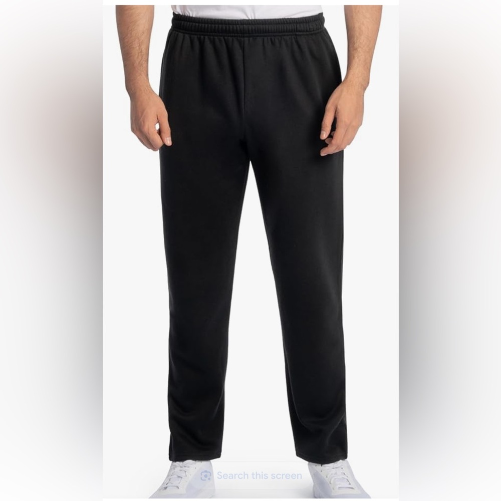 Fruit of the Loom Pull On Men’s Eversoft Fleece Jogging Pants size small